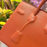 Close-up detail of minimalist bag design