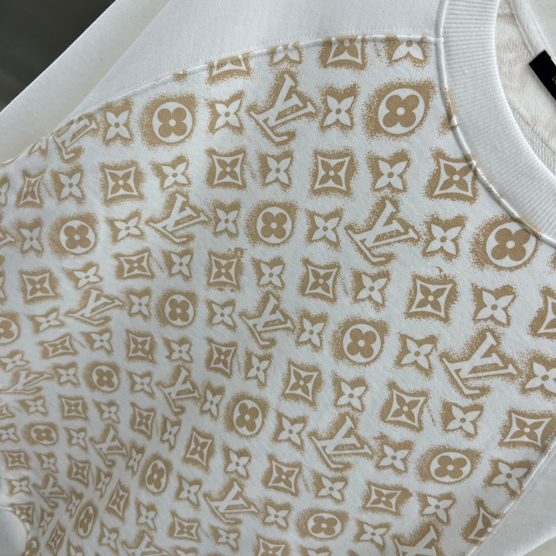 Front view of Louis Vuitton luxury clothing with relaxed-fit cut