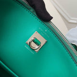 Side profile of everyday-luxe classic women's handbag – women's luxury handbag