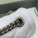 Contemporary Vegan Leather Handbag - Understated Luxury Look | Women's Luxury Handbag #276 - styled full view (image 7) of designer-inspired handbag