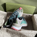 Gucci crisp white luxury sneakers view 5 cushioned comfort fit