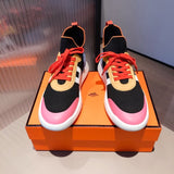 Hermes shoes Style 383 - front view, iconic logo design