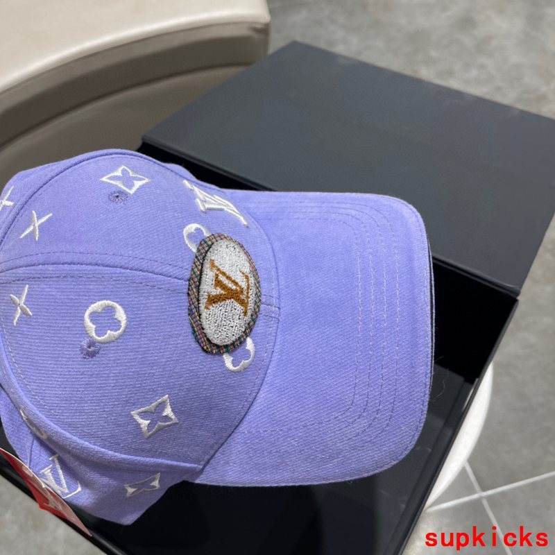 Side view of Louis Vuitton unisex cap