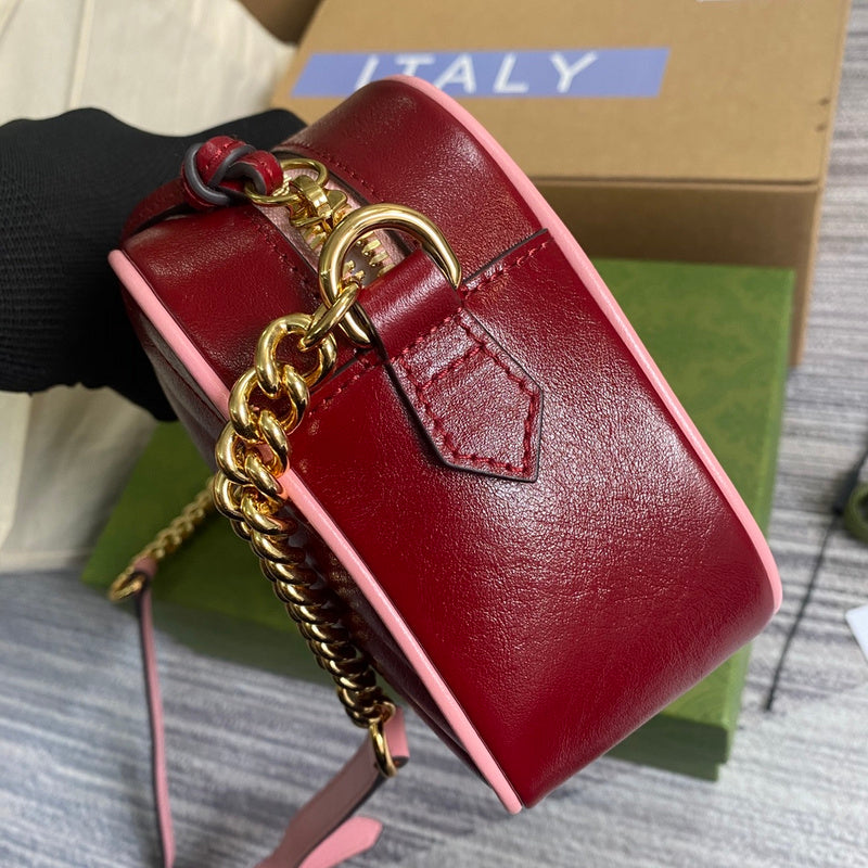 Interior view of refined classic women's handbag – women's luxury accessory