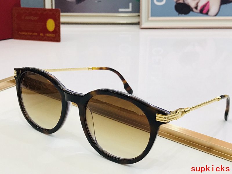 Side view of Cartier unisex sunglasses