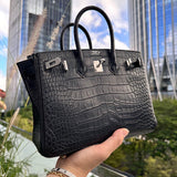 Sculpted bag shown from front angle