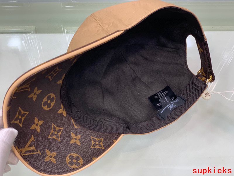 Side view of Louis Vuitton unisex cap