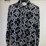 Back view of Louis Vuitton cotton t-shirt with signature branding