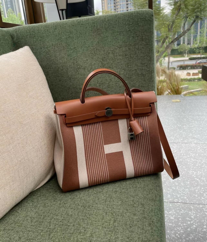 Interior view of polished premium bag