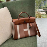 Interior view of polished premium bag