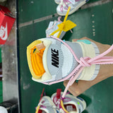 Nike crisp white luxury sneakers view 4 retro runner design