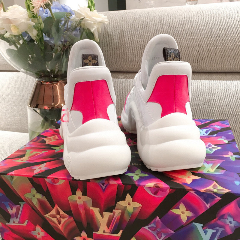 Louis Vuitton designer shoes full view
