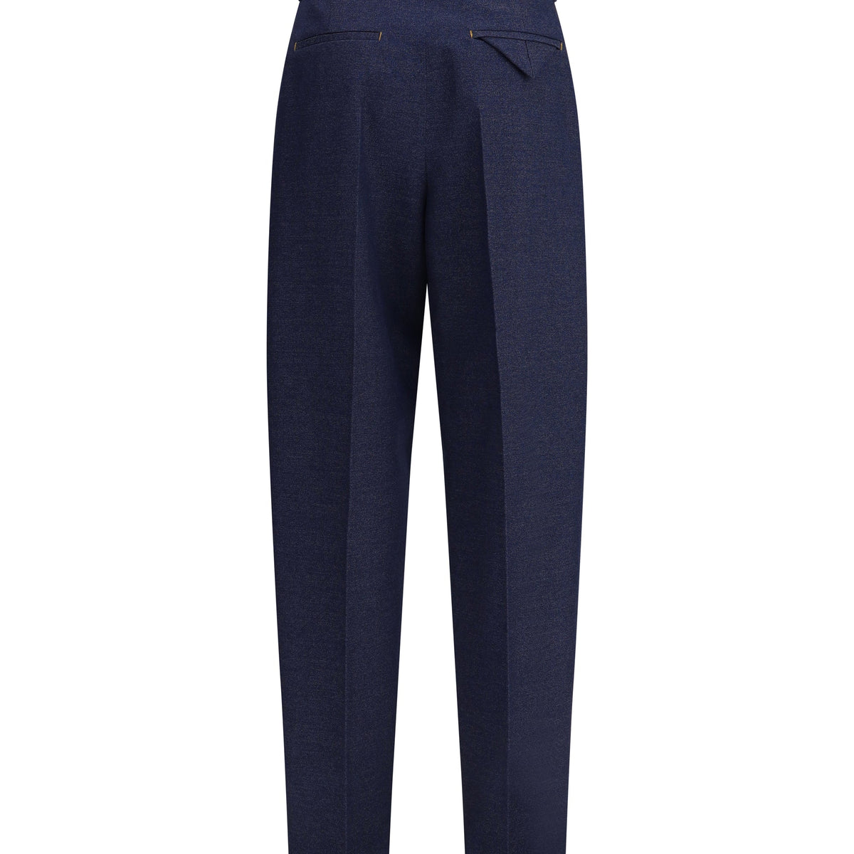Bottega Veneta premium pants detail and craftsmanship close-up