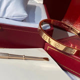 Angled view of Cartier unisex jewelry piece