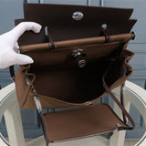 Minimalist bag shown from front angle