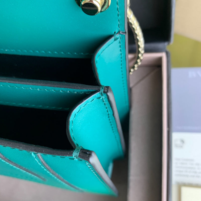 Chic Faux Leather Handbag - Modern Structured Build | Women's Everyday Carry Handbag #1727 - back view (image 4) of designer-inspired handbag