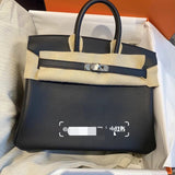 Close-up detail of timeless bag design