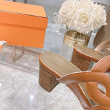 Hermes shoes Style 277 - texture and material detail