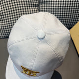 Front view of Burberry unisex cap