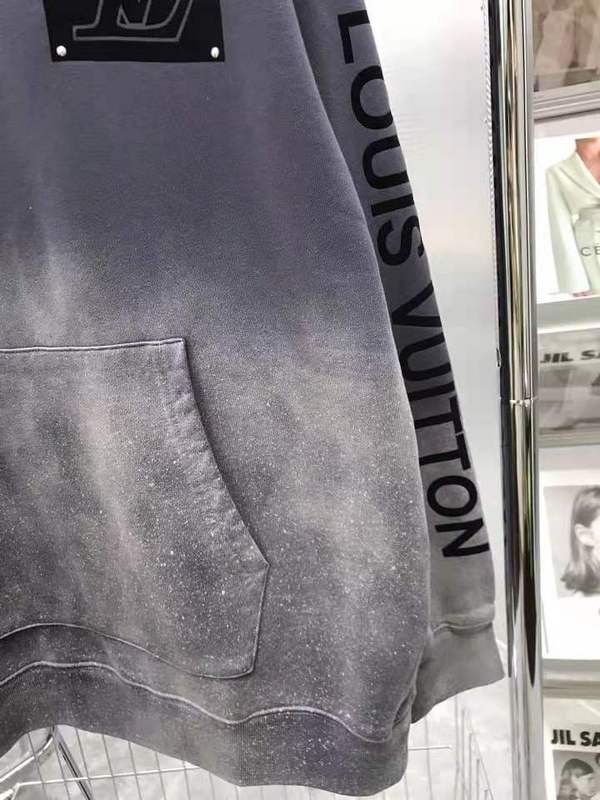 Back view of Louis Vuitton luxury clothing with relaxed-fit cut