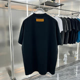 Back view of Louis Vuitton cotton t-shirt with relaxed-fit cut