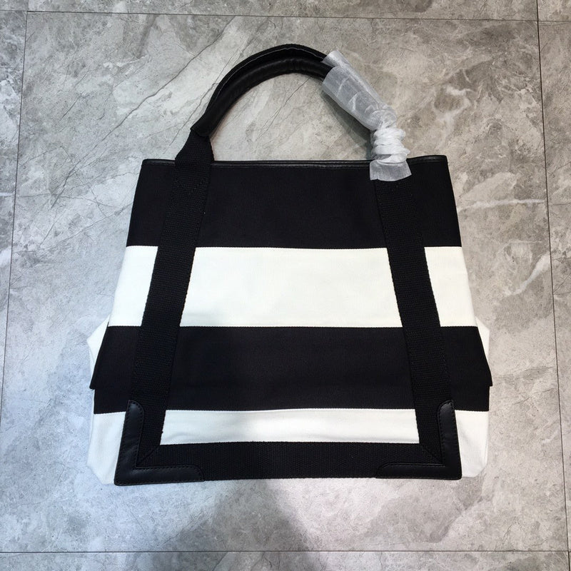 Understated Vegan Leather Handbag - Signature Hardware Accents | Women's Premium Handbag #758 - back view (image 4) of designer-inspired handbag