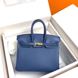 Close-up detail of tailored bag design