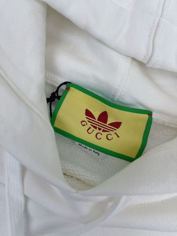 Full styled look of Gucci luxury clothing with logo-detail design