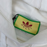 Full styled look of Gucci luxury clothing with logo-detail design