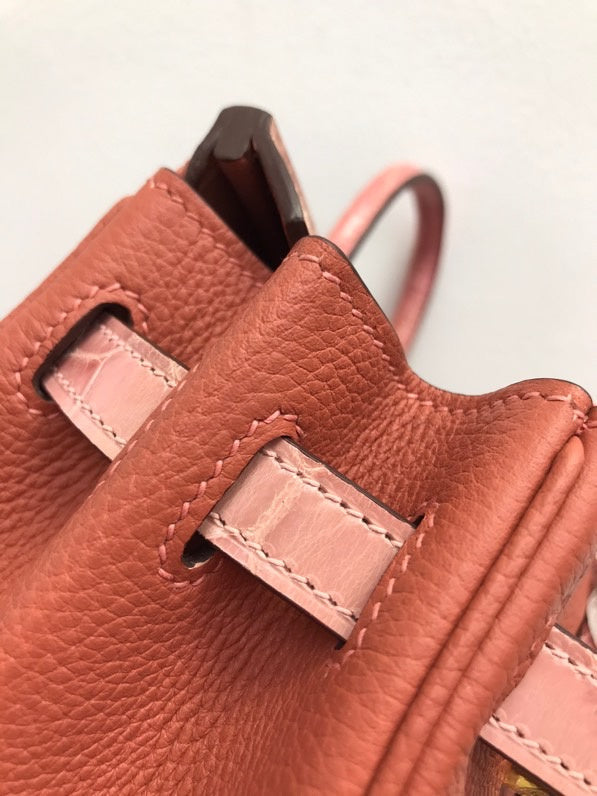 Interior view of modern premium bag