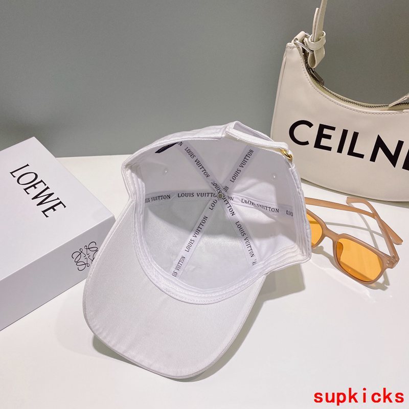 Side view of Louis Vuitton unisex cap