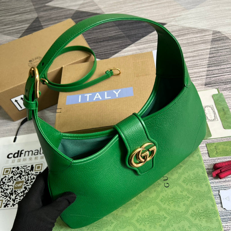 Close-up detail of structured bag design