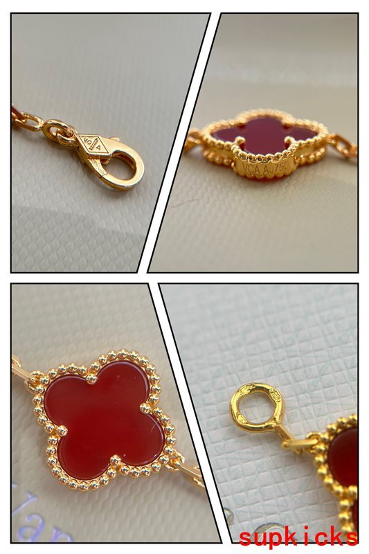 Side view of Van Cleef & Arpels unisex jewelry piece