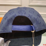Close-up detail view of Louis Vuitton unisex cap