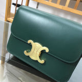 Front view of structured premium women's handbag – women's premium purse