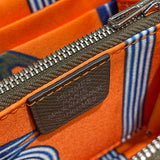 Close-up detail of fluid bag design