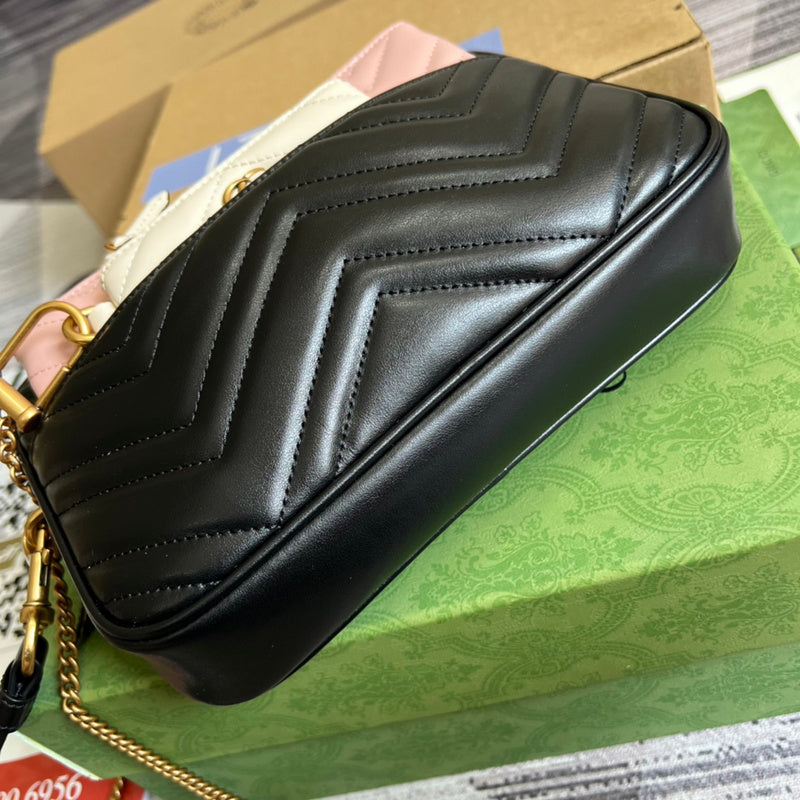 Back view of statement classic women's handbag – women's premium purse