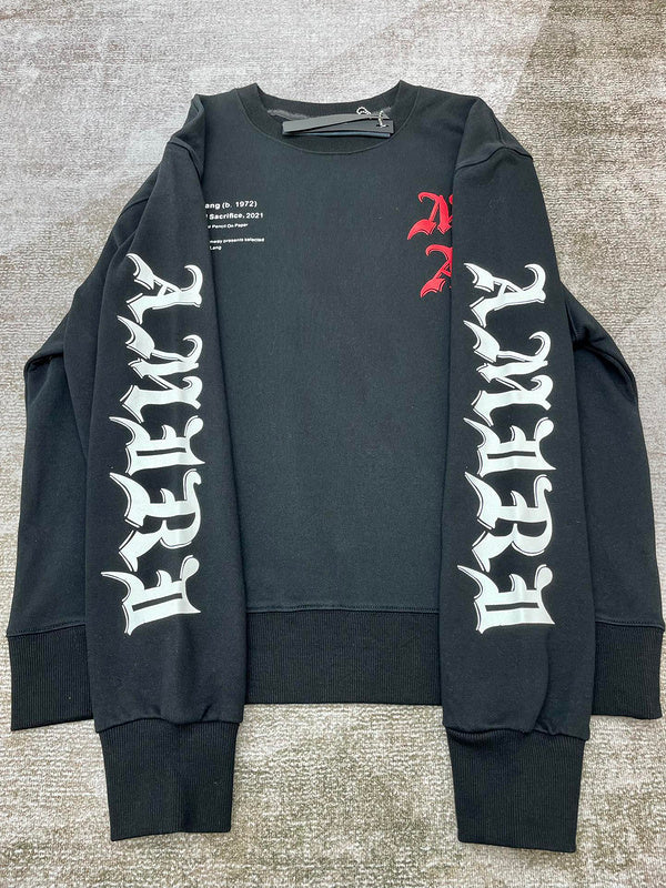 Amiri designer hoodie full view