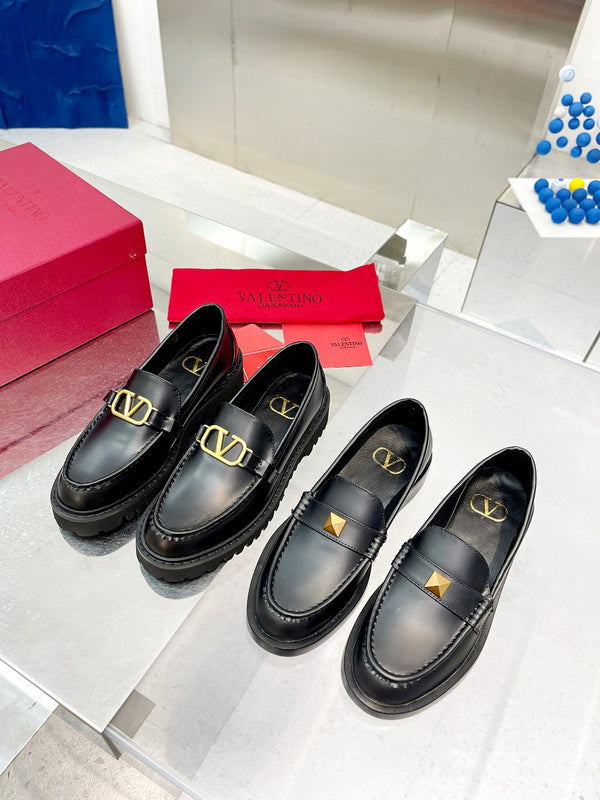 Valentino Garavani designer shoes full view