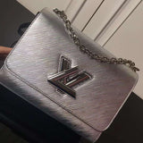 Front view of structured everyday-luxe women's handbag – women's everyday handbag