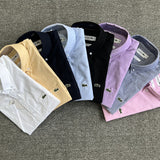 Full styled look of Lacoste luxury clothing with logo-detail design