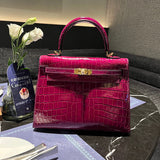 Interior view of elegant premium bag