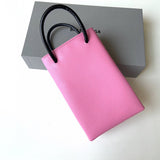 Zivas Charm Modern Minimalist Look Statement Handbag (Contemporary Shape Language) – Detail View 5