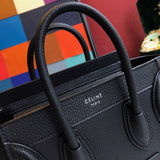 Handle and strap detail of statement everyday-luxe women's handbag – women's premium purse