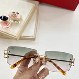 Full view of Cartier unisex sunglasses