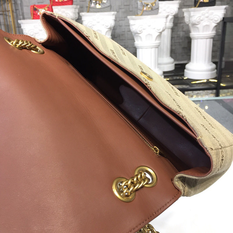 Contemporary Vegan Leather Handbag - Signature Hardware Accents | Women's Luxury Handbag #835 - alternate angle view (image 8) of designer-inspired handbag