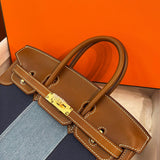 Close-up detail of elegant bag design