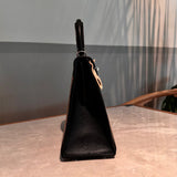 Close-up detail of refined bag design