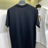 Close-up of Burberry t-shirt craftsmanship
