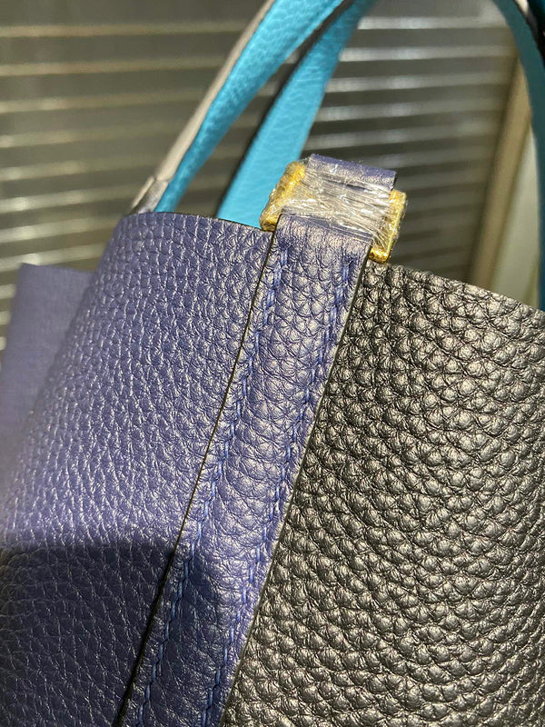 Statement handbag styled for everyday wear